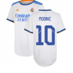 Real Madrid 2021-2022 Womens Home Shirt (MODRIC 10)