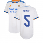 Real Madrid 2021-2022 Womens Home Shirt (ZIDANE 5)