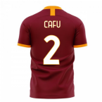Roma 2023-2024 Home Concept Football Kit (Libero) (CAFU 2)