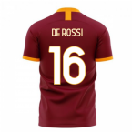 Roma 2025-2026 Home Concept Football Kit (Libero) (DE ROSSI 16)