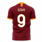 Roma 2023-2024 Home Concept Football Kit (Libero) (DZEKO 9)