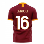 Roma 2023-2024 Home Concept Football Kit (Libero) - No Sponsor (DE ROSSI 16)