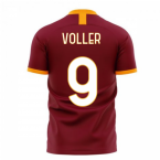 Roma 2023-2024 Home Concept Football Kit (Libero) - No Sponsor (VOLLER 9)