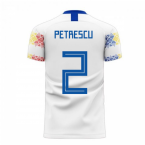 Romania 2023-2024 Away Concept Football Kit (Libero) (PETRESCU 2)