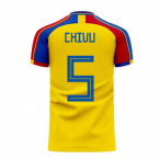 Romania 2023-2024 Home Concept Football Kit (Libero) (CHIVU 5)