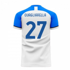 Sampdoria 2023-2024 Away Concept Football Kit (Libero) (QUAGLIARELLA 27)