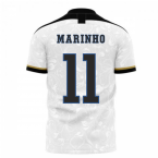 Santos 2023-2024 Home Concept Football Kit (Libero) (MARINHO 11)