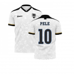 Santos 2023-2024 Home Concept Football Kit (Libero) (PELE 10) - Womens