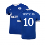 Schalke 2018-19 Home Shirt ((Mint) XXL) (Bentaleb 10)