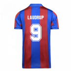Score Draw Barcelona 1982 Home Shirt (LAUDRUP 9)