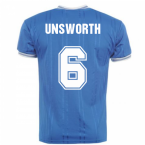 Score Draw Everton 1984 Home Shirt (UNSWORTH 6)