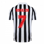 Score Draw Juventus 1984 Retro Football Shirt (RONALDO 7)