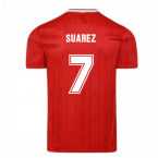 Score Draw Liverpool FC 1989 Retro Football Shirt (SUAREZ 7)