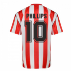 Score Draw Sunderland 1990 Retro Football Shirt (Phillips 10)