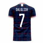 Scotland 2020-2021 Home Concept Shirt (Fans Culture) (DALGLISH 7)