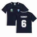 Scotland 2021 Polyester T-Shirt (Navy) - Kids (Tierney 6)