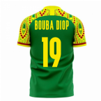 Senegal 2025-2026 Away Concept Football Kit (Libero) (BOUBA DIOP 19)