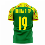 Senegal 2023-2024 Away Concept Football Kit (Libero) (BOUBA DIOP 19)