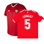 Sevilla 2017-18 Away Shirt ((Excellent) L) (Lenglet 5)