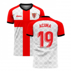 Seville 2023-2024 Home Concept Football Kit (Libero) (ACUNA 19)