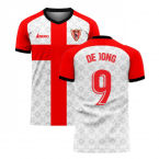 Seville 2022-2023 Home Concept Football Kit (Libero) (DE JONG 9)