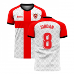 Seville 2023-2024 Home Concept Football Kit (Libero) (JORDAN 8)