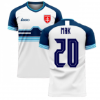 Slovakia 2023-2024 Home Concept Football Kit (Libero) (MAK 20)