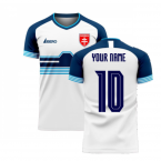 Slovakia 2025-2026 Home Concept Football Kit (Libero) (Your Name)