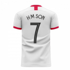 South Korea 2023-2024 Away Concept Football Kit (Libero) (H M SON 7)