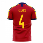 Spain 2023-2024 Home Concept Football Kit (Libero) (HIERRO 4)