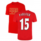 The Invincibles 49 Unbeaten T-Shirt (Red) (PARLOUR 15)