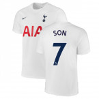 Tottenham 2021-2022 Home Shirt (SON 7)