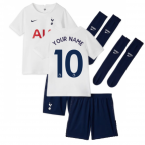 Tottenham 2021-2022 Little Boys Home Mini Kit (Your Name)