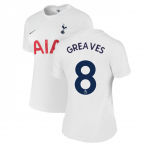 Tottenham 2021-2022 Womens Home Shirt (GREAVES 8)