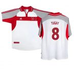 Turkey 2000-02 Away Shirt ((Excellent) S) (Tugay 8)