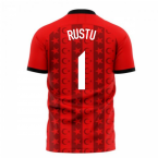 Turkey 2025-2026 Home Concept Football Kit (Libero) (RUSTU 1)