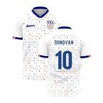 United States 2023-2024 Home Concept Football Kit (Libero) (DONOVAN 10)
