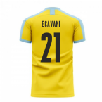 Uruguay 2025-2026 Away Concept Football Kit (Libero) (E CAVANI 21)