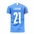 Uruguay 2025-2026 Home Concept Football Kit (Libero) (E CAVANI 21)