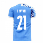 Uruguay 2023-2024 Home Concept Football Kit (Libero) (E CAVANI 21)