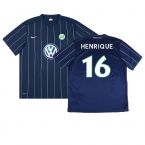Wolfsburg 2016-17 Third Shirt ((Mint) L) (Henrique 16)