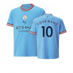 2022-2023 Man City Home Shirt (Kids) (Your Name)