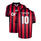 AC Milan 1996 Home Retro Shirt (Your Name)