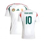 2024-2025 Hungary Away Shirt (Your Name)