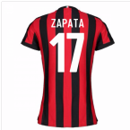 2017-2018 AC Milan Womens Home Shirt (Zapata 17)
