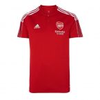 Arsenal 2021-2022 Polo Shirt (Active Maroon)