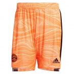 2021-2022 Bayern Munich Home Goalkeeper Shorts (Orange)