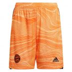 2021-2022 Bayern Munich Home Goalkeeper Shorts (Orange) - Kids