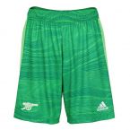 Arsenal 2021-2022 Home Goalkeeper Shorts (Solar Lime)