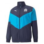 2021-2022 Marseille Pre-Match Jacket (Navy)